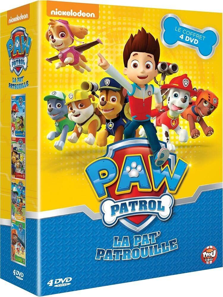 Acheter Paw Patrol, La Pat' Patrouille-Le Coffret 4 DVD Bon état - 16,48 € Paw Patrol, La Pat' Patrouille-Le Coffret 4 DVD Bon état - reconditionné disponible sur Label Emmaüs